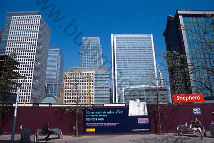 2936_canary wharf london docklands offices flats docks licensed royalty free 