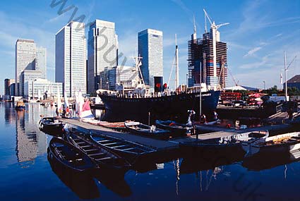 3074_canary wharf london docklands offices flats docks licensed royalty free 