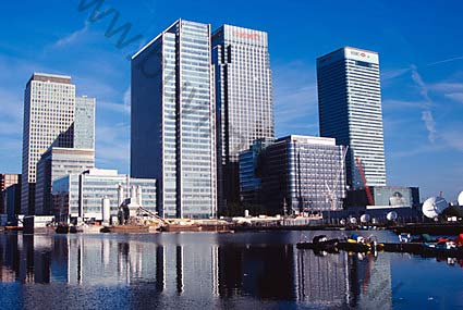 3076_canary wharf london docklands offices flats docks licensed royalty free 