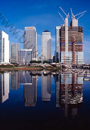 3081_canary wharf london docklands offices flats docks licensed royalty free 