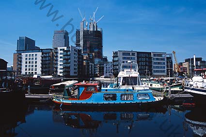 3195_canary wharf london docklands offices flats docks licensed royalty free 