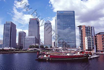 4342_canary wharf london docklands offices flats docks licensed royalty free 