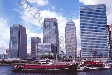 4344_canary wharf london docklands offices flats docks licensed royalty free 