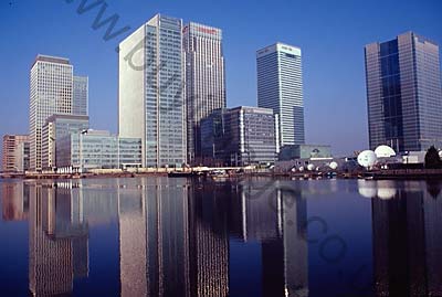 5074_canary wharf london docklands offices flats docks licensed royalty free 