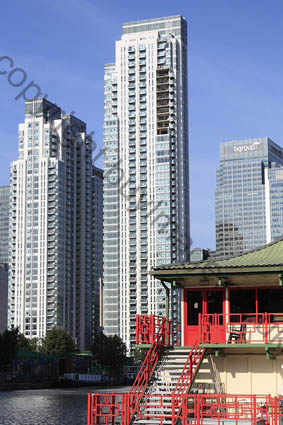 787_canary wharf london docklands offices flats docks licensed royalty free 