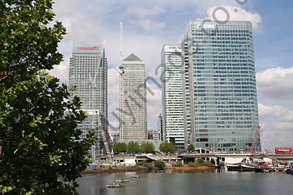 666_canary wharf london docklands offices flats docks licensed royalty free 