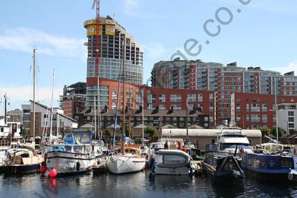 695_canary wharf london docklands offices flats docks licensed royalty free 