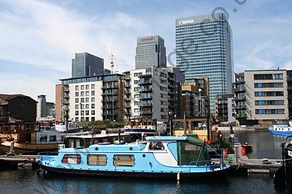 697_canary wharf london docklands offices flats docks licensed royalty free 