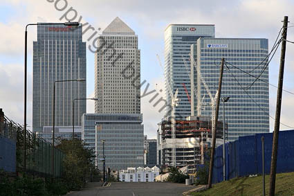 702_canary wharf london docklands offices flats docks licensed royalty free 