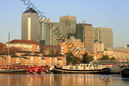 726_canary wharf london docklands offices flats docks licensed royalty free 