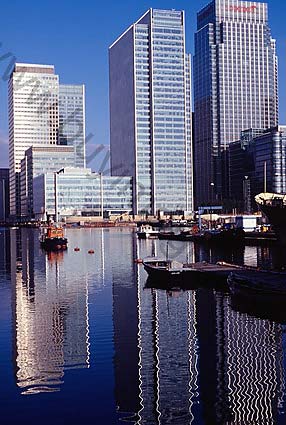 4382_canary wharf london docklands offices flats docks licensed royalty free 