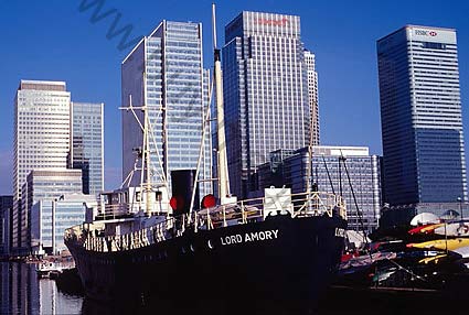 4392_canary wharf london docklands offices flats docks licensed royalty free 