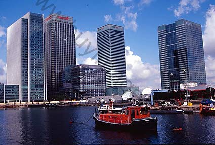 4394_canary wharf london docklands offices flats docks licensed royalty free 