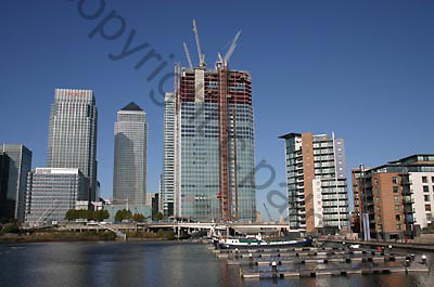540_canary wharf london docklands offices flats docks licensed royalty free 