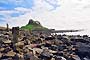 18.Holy island castle and beach scene northumberland england landscape picture