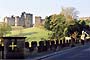5.alnwick castle from the lion bridge northumberland england landscape picture