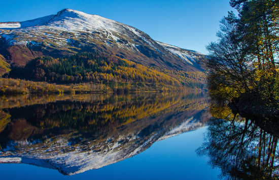 Title : Lake Thirlmere Helvellyn view, Lake District Cumbria.